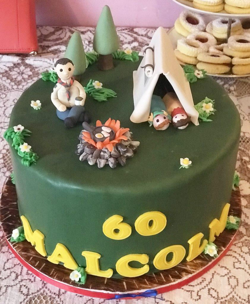 Scouting Happy Birthday Cake - made with love by Julie's Cake Company