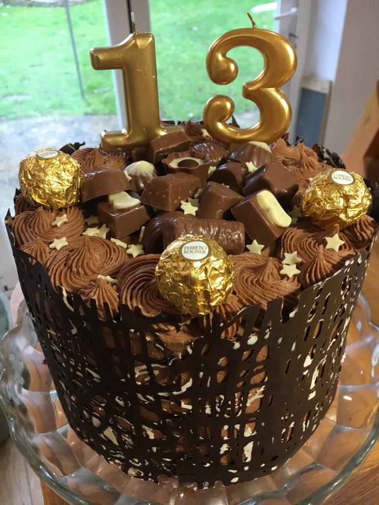 Ferrero Rocher Birthday Cake - made with love by Julie's Cake Company