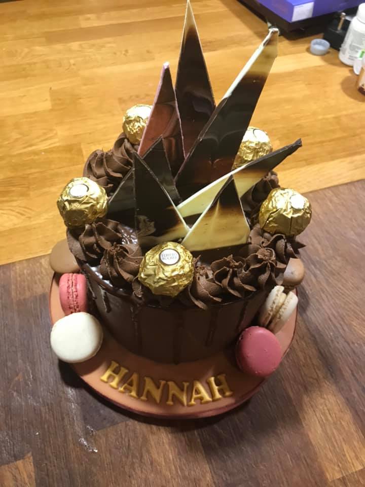 Ferrero Rocher Birthday Cake - made with love by Julie's Cake Company