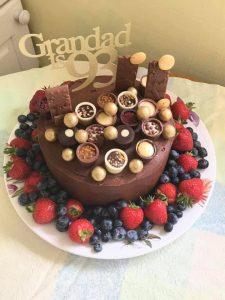 Chocolate buttercream Cake - made with love by Julie's Cake Company, St Albans