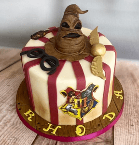 Harry Potter Birthday Cake - made with love by Julie's Cake Company