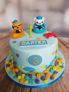 Childrens octonauts Birthday Cake - made with love by Julie's Cake Company